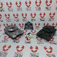 اسباب بازی مدل تانک کنترلی دورنگ نقره ای و سبز لجنی