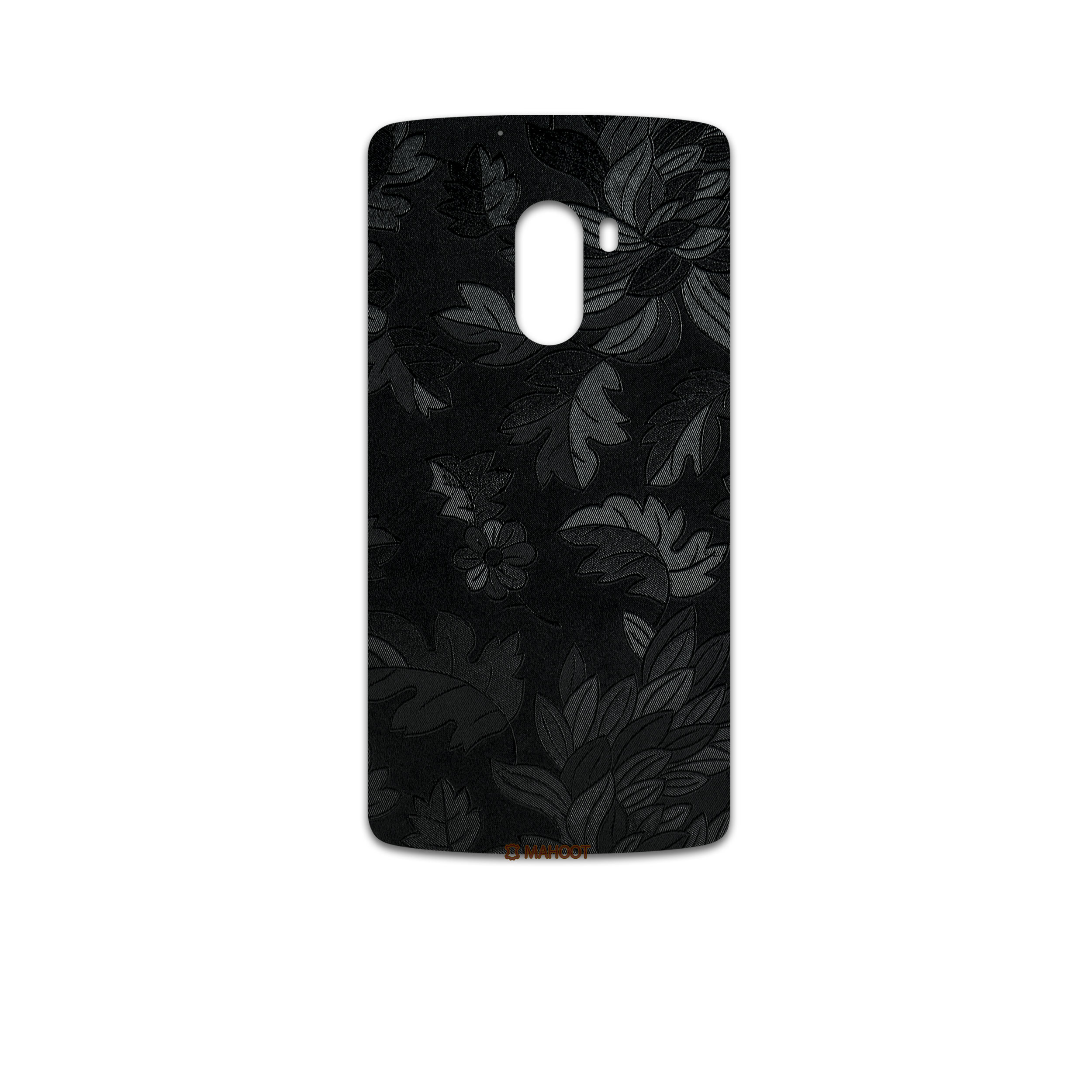 برچسب پوششی ماهوت مدل Black-Wildflower مناسب برای گوشی موبایل لنوو A7010