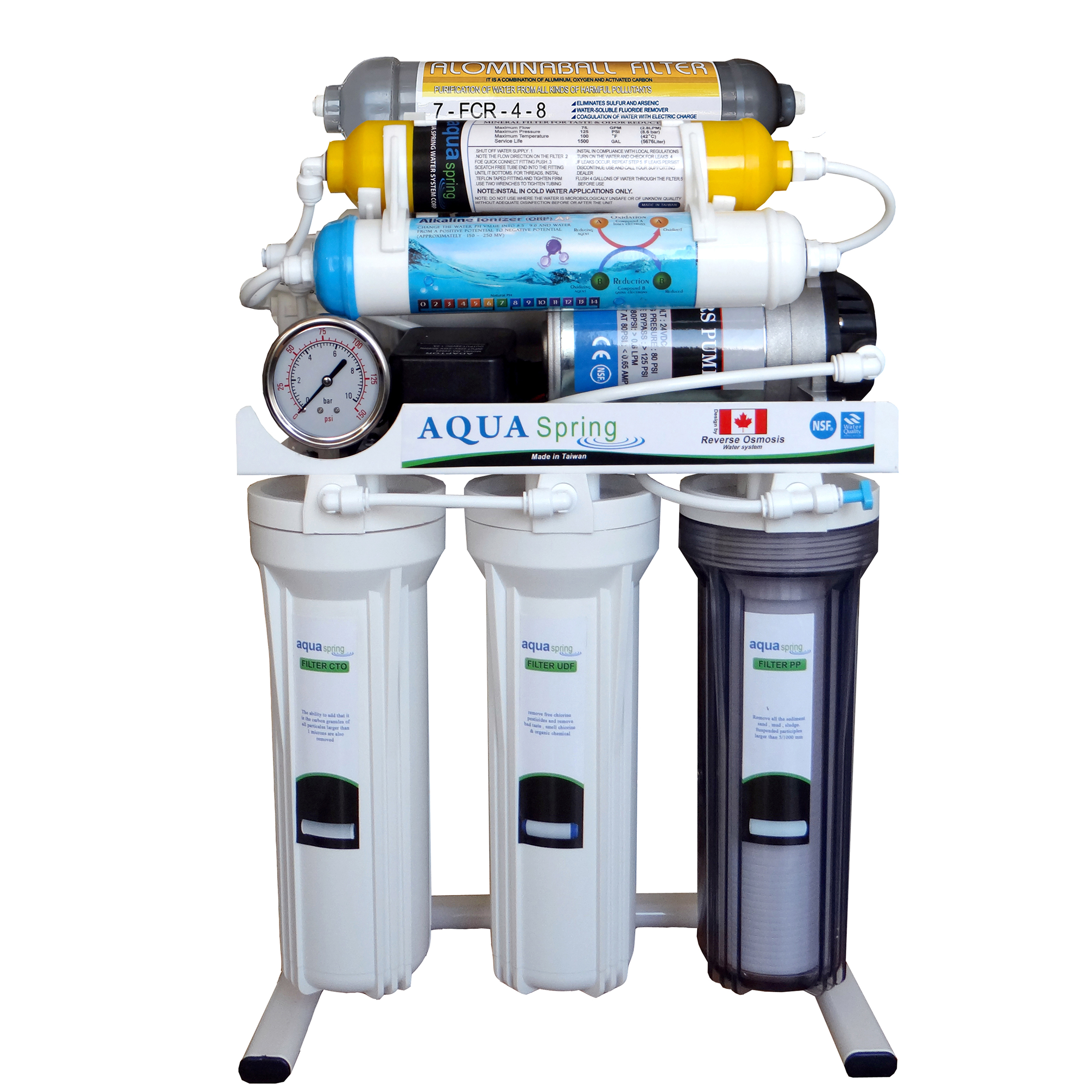 دستگاه تصفیه کننده آب آکوآ اسپرینگ مدل RO-NF7100