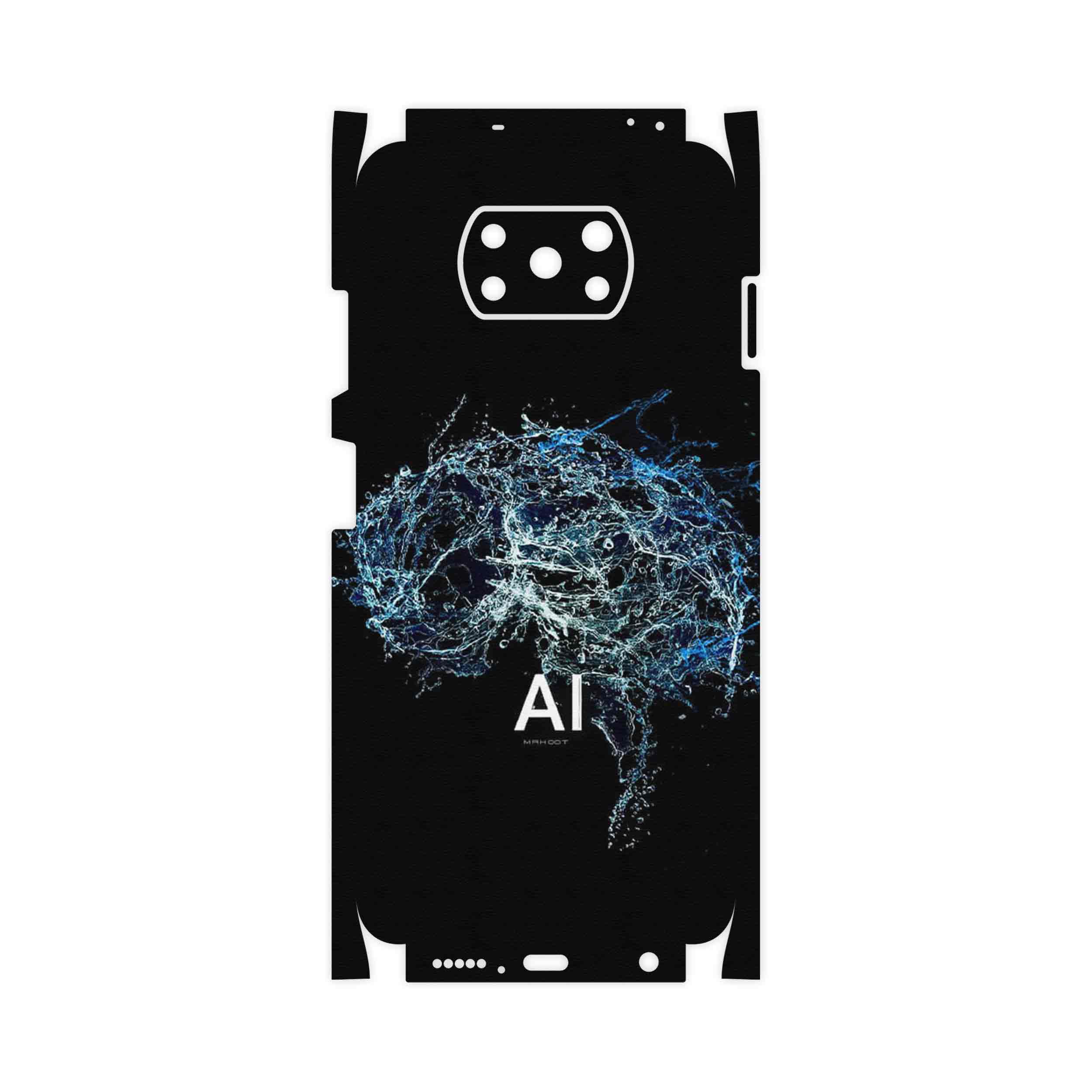 برچسب پوششی ماهوت مدل Artificial intelligence 2-FullSkin مناسب برای گوشی موبایل شیائومی Poco X3 NFC