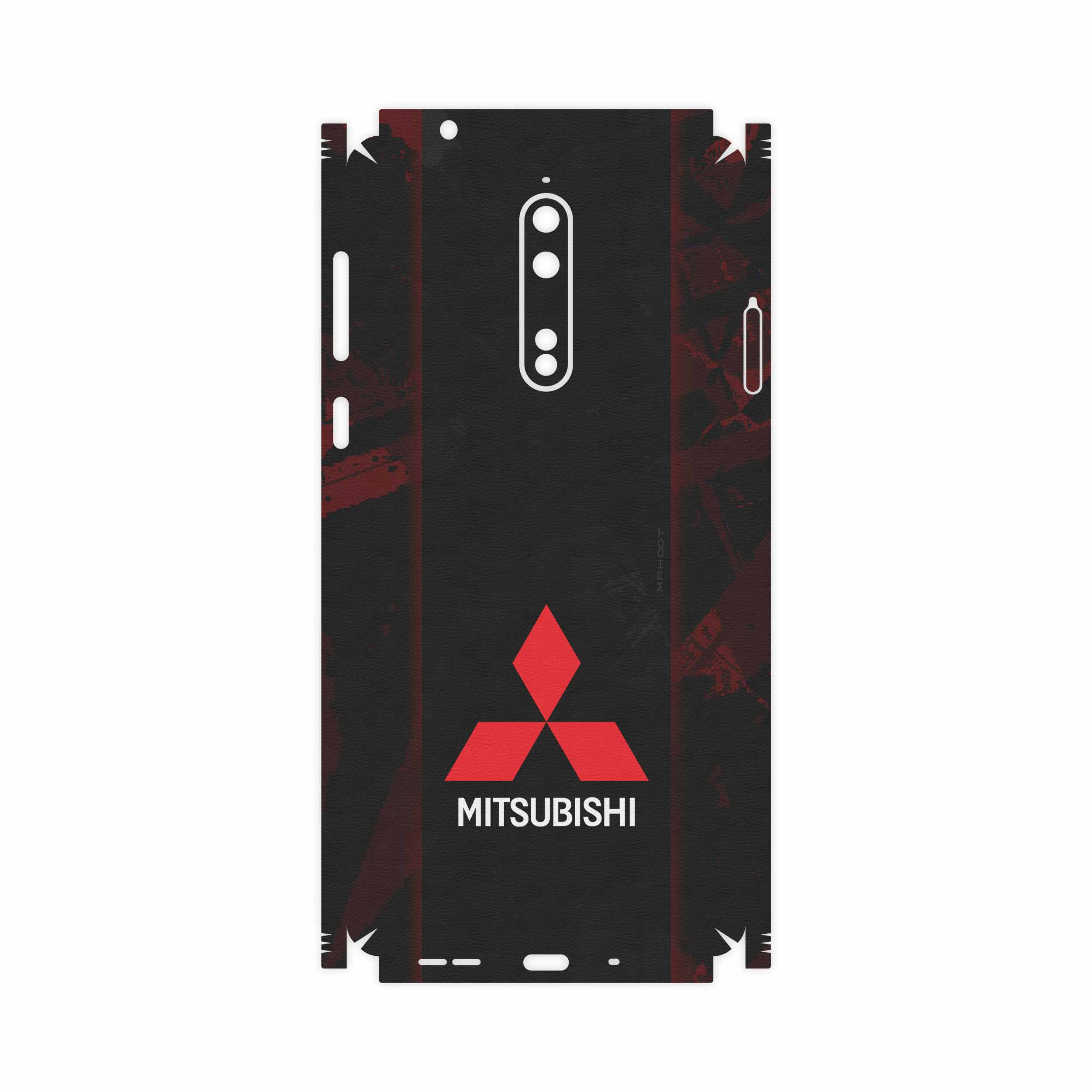 برچسب پوششی ماهوت مدل Mitsubishi Motor-FullSkin مناسب برای گوشی موبایل نوکیا 8