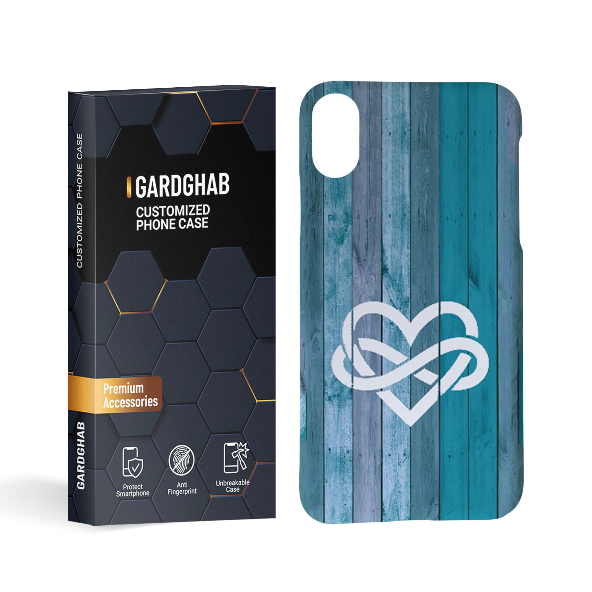 کاور گارد قاب مدل ساده مناسب برای گوشی موبایل اپل iphone x/xs