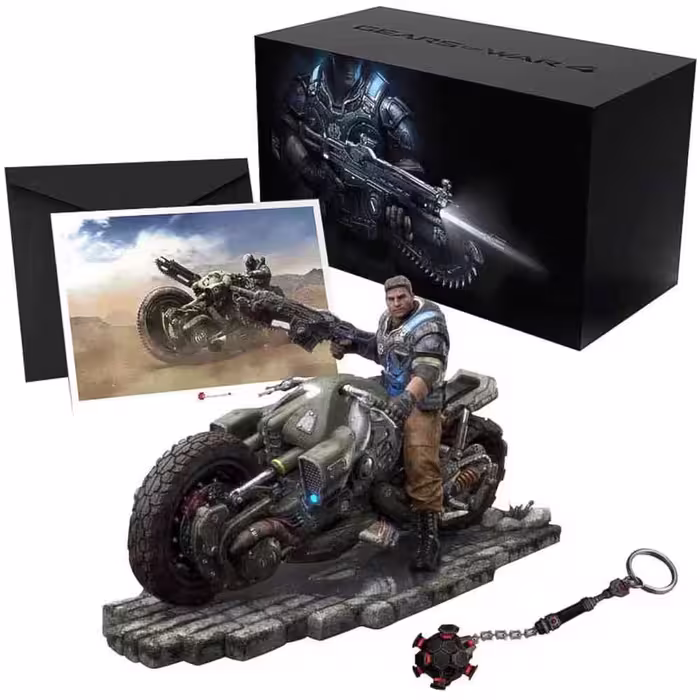 کالکتور ادیشن چرخ‌دنده‌های جنگ 4 Gears of War طرح جی دی فنیکس JD Fenix