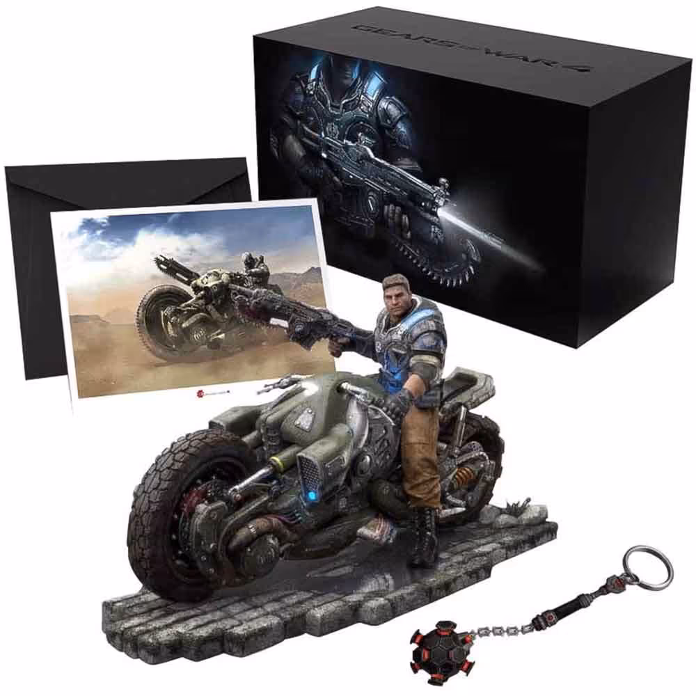 کالکتور ادیشن چرخ‌دنده‌های جنگ 4 Gears of War طرح جی دی فنیکس JD Fenix