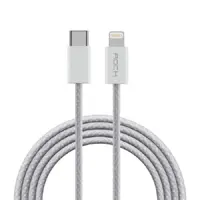 کابل تبدیل USB-C به لایتنینگ راک مدل rcb0817 طول 1 متر