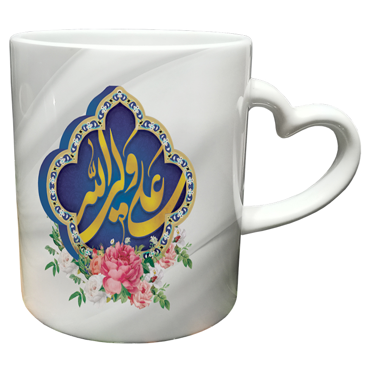 ماگ مدل دسته قلبی طرح روز پدر کد 8