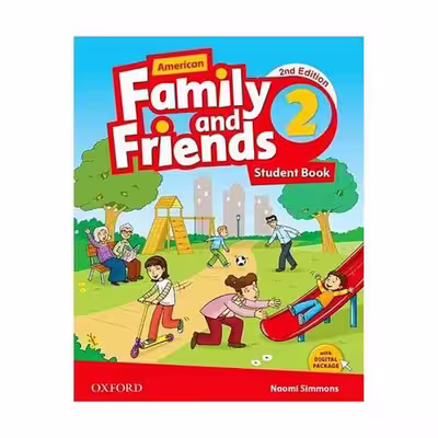 کتاب American Family and Friends 2 اثر Naomi Simmons انتشارات Oxford 