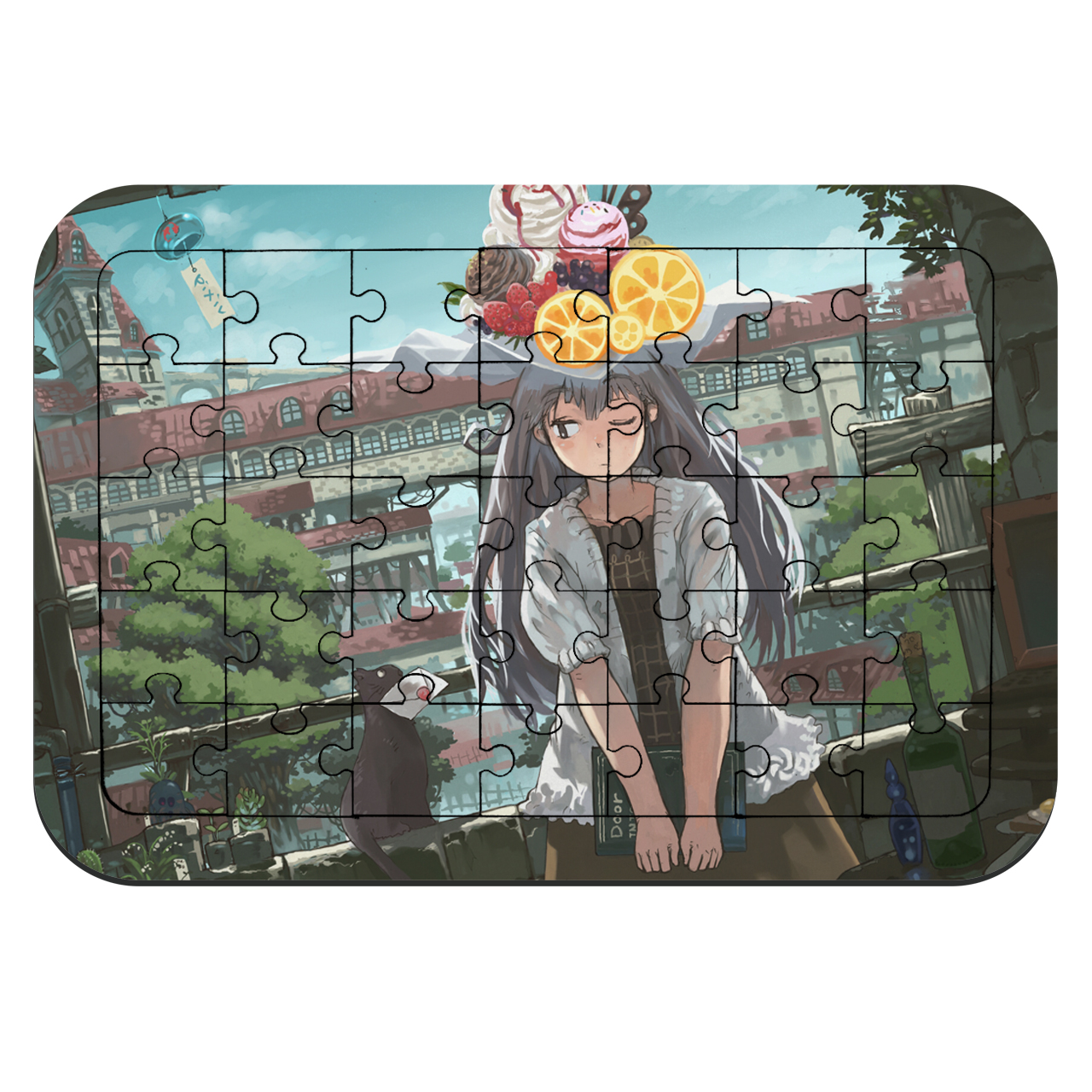 پازل 35 تکه طرح anime girl مدل NI248