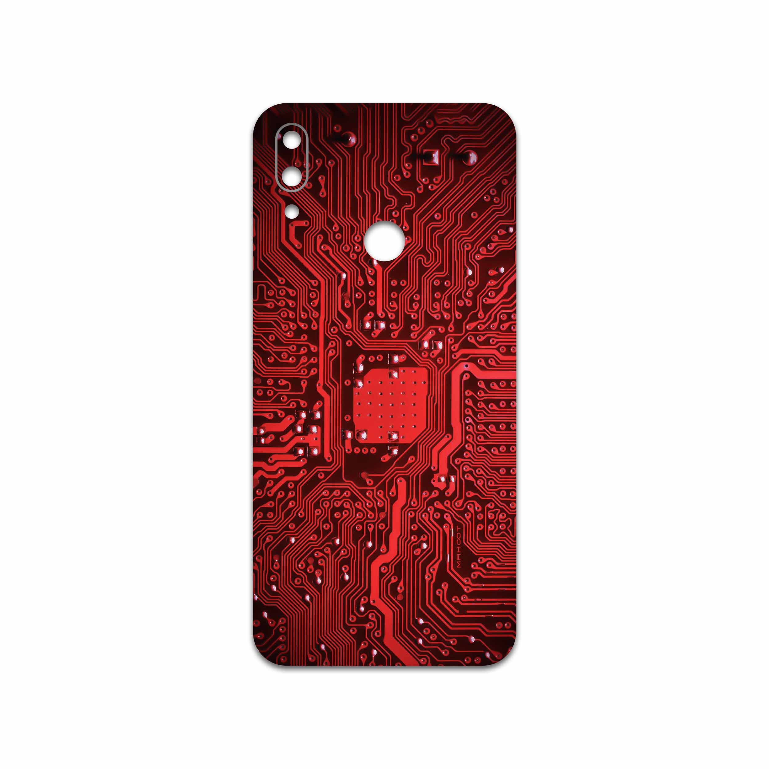 برچسب پوششی ماهوت مدل Red Printed Circuit Board مناسب برای گوشی موبایل شیائومی Redmi Note 7