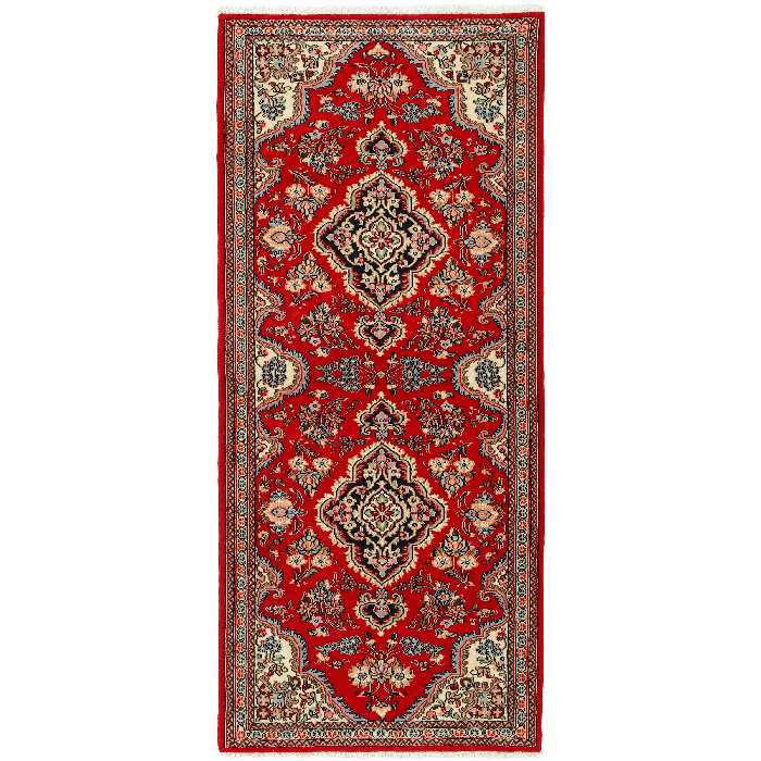 فرش دستبافت کناره طول دو متر مدل شهرضا کد r5543674r