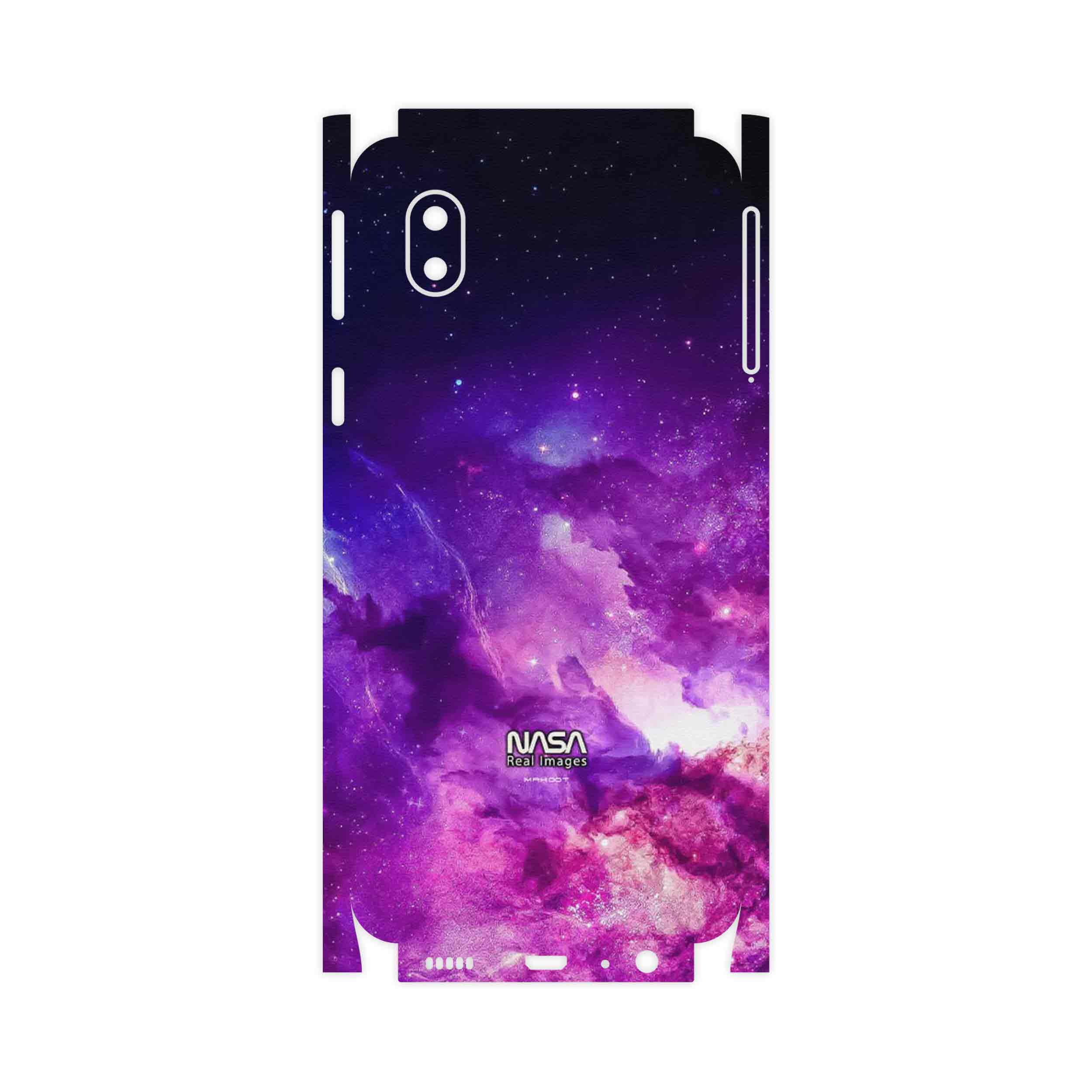 برچسب پوششی ماهوت مدل Universe b NASA 12-FullSkin مناسب برای گوشی موبایل سامسونگ Galaxy A01 Core