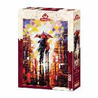 پازل 500 تکه آرت پازل مدل Love Under The Umbrella كد 5090