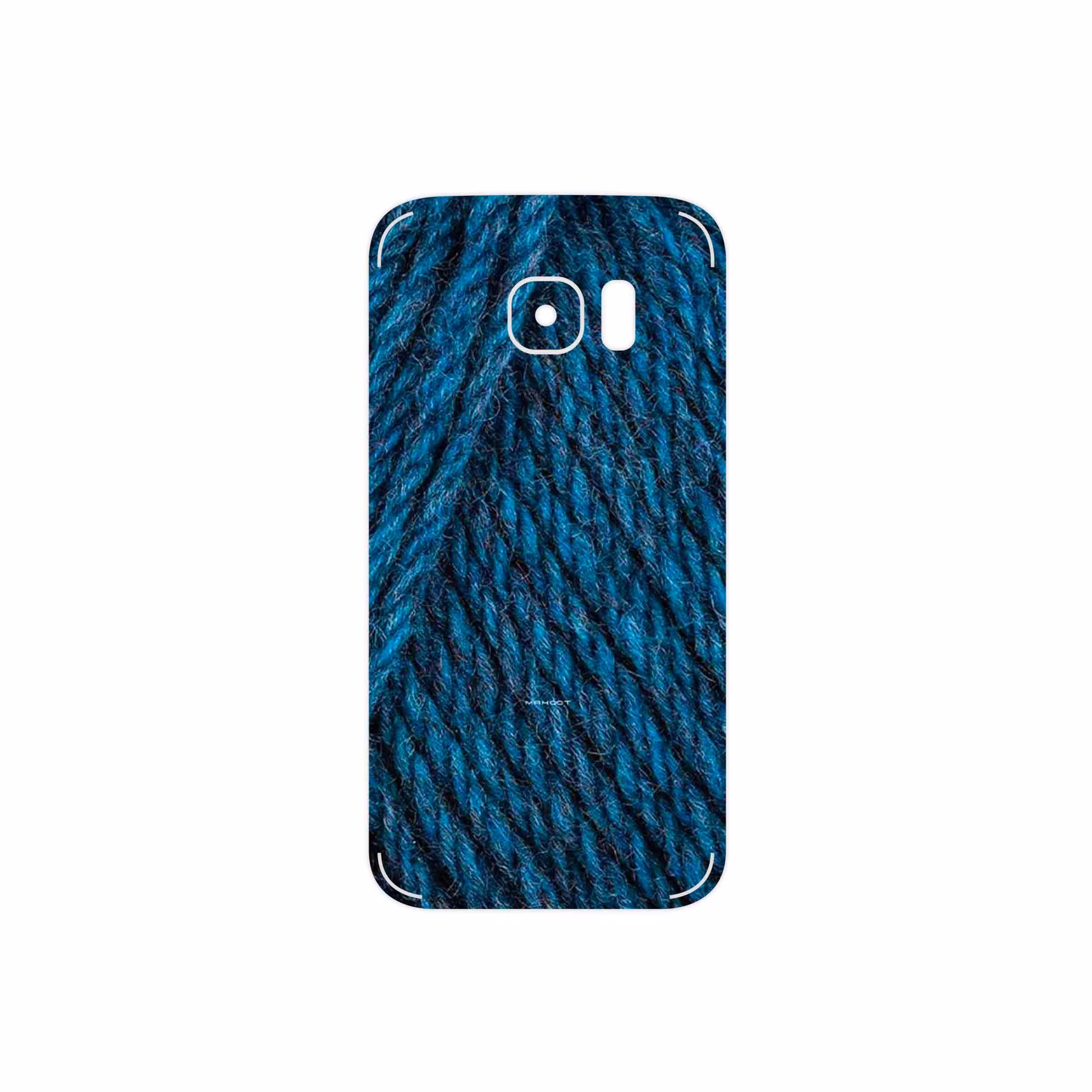 برچسب پوششی ماهوت مدل Fabric Texture 1 مناسب برای گوشی موبایل سامسونگ Galaxy S7