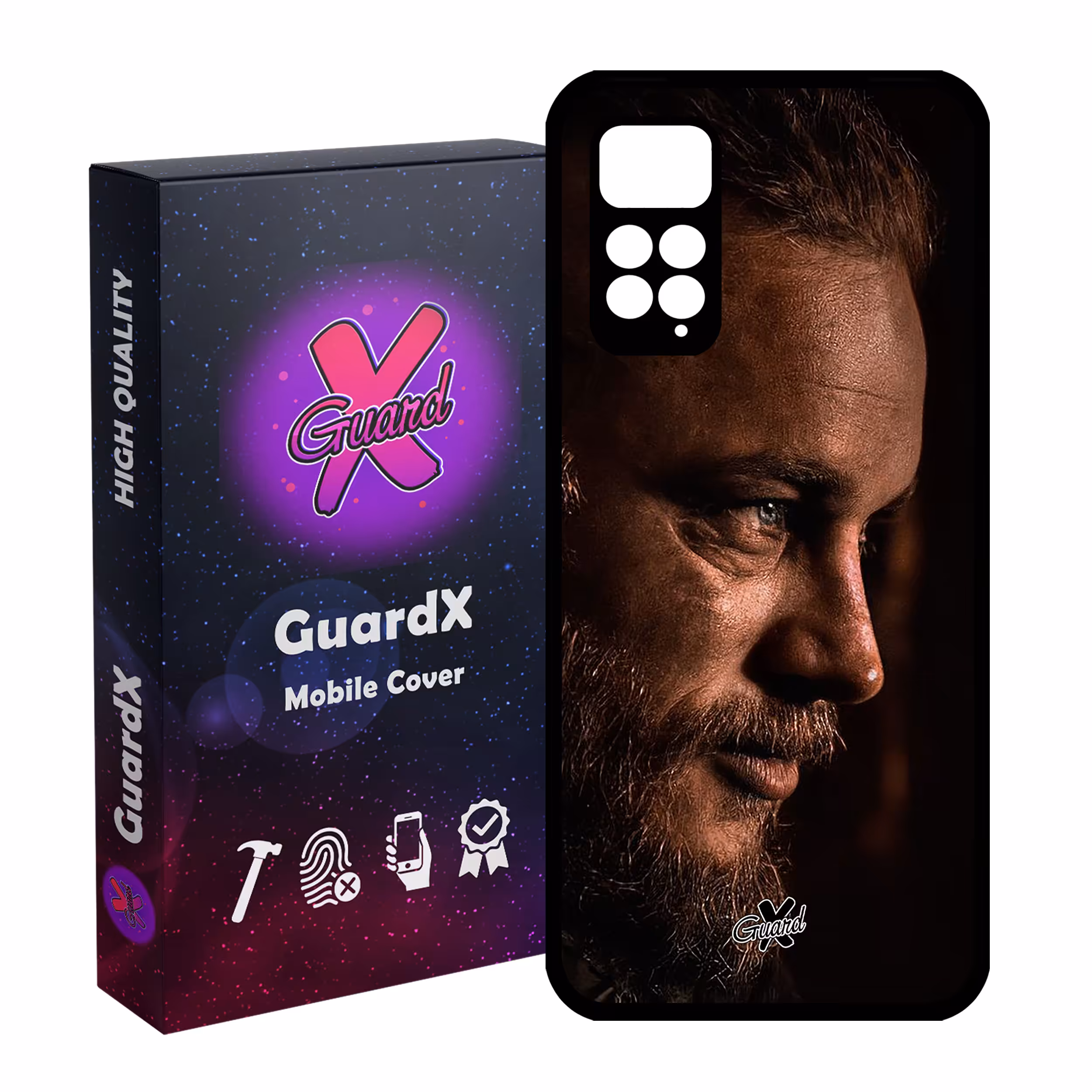 کاور گارد ایکس طرح Flower مدل Glass10420 مناسب برای گوشی موبایل شیائومی Redmi Note 11 Pro 4G/5G