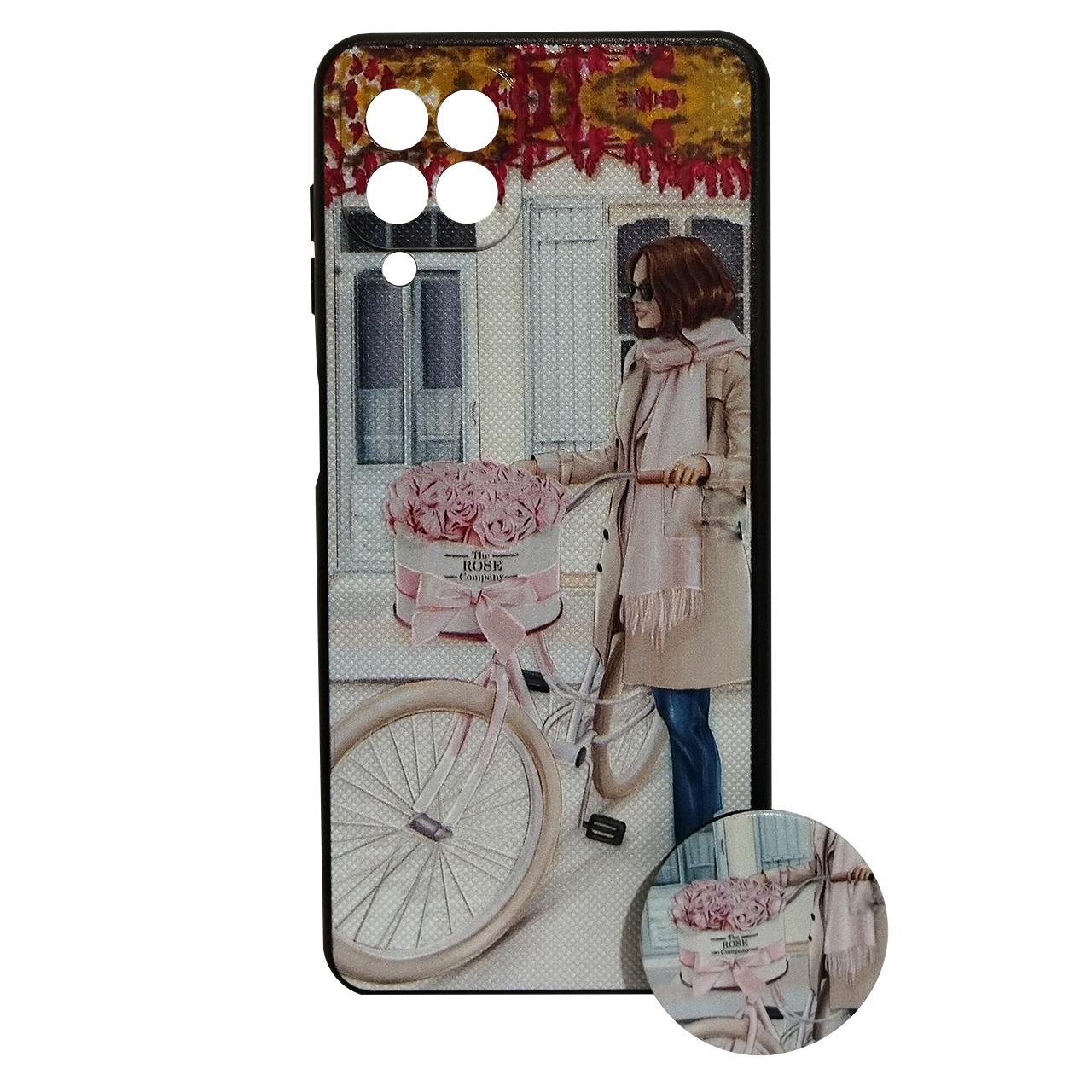 کاور کد 1837 مناسب برای گوشی موبایل سامسونگ Galaxy A22 4G به همراه پایه نگهدارنده