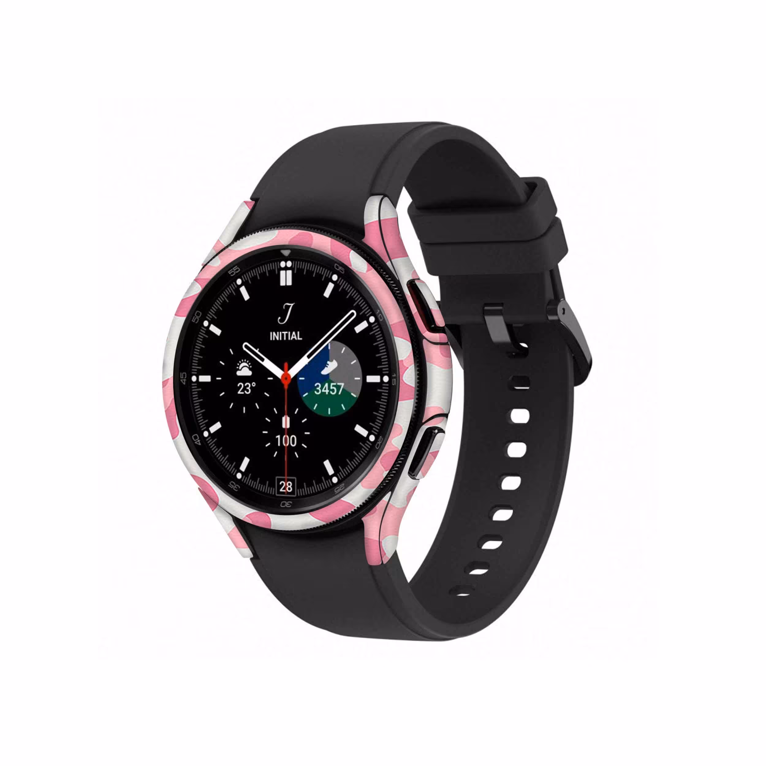 برچسب ماهوت طرح Army Pink مناسب برای ساعت هوشمند سامسونگ Watch4 Classic 42mm