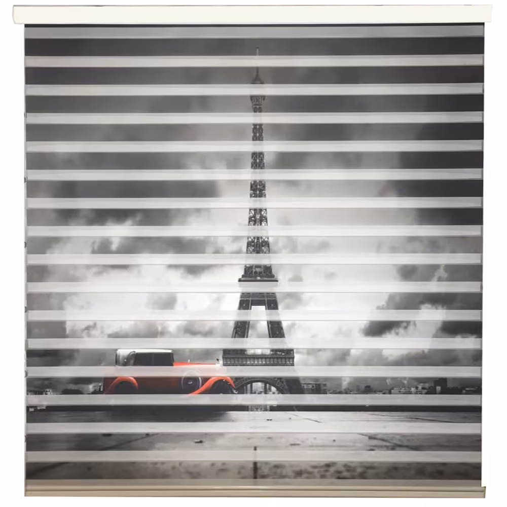 پرده زبرا مدل TD-51 سایز 150x150 سانتی متر