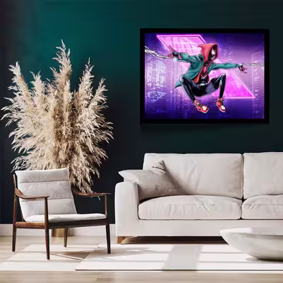 تابلو مدل spiderman  کد F-17037