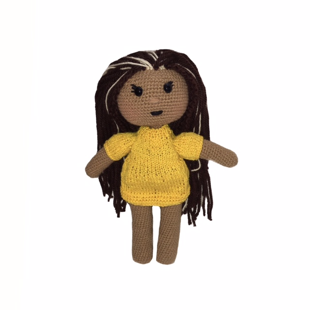 عروسک بافتنی مدل yu01