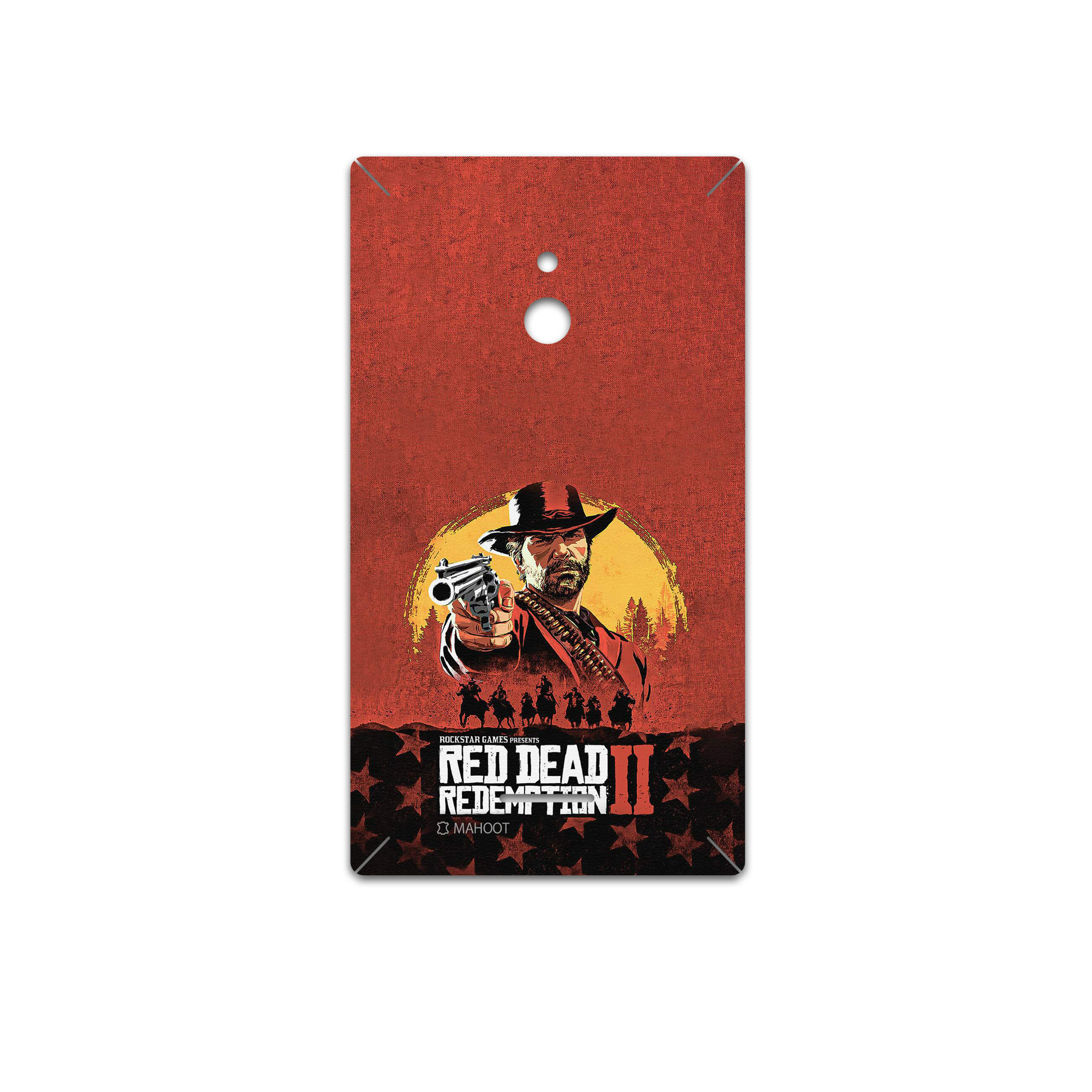 برچسب پوششی ماهوت مدل Red-Dead-Redemption-Game مناسب برای گوشی موبایل نوکیا XL