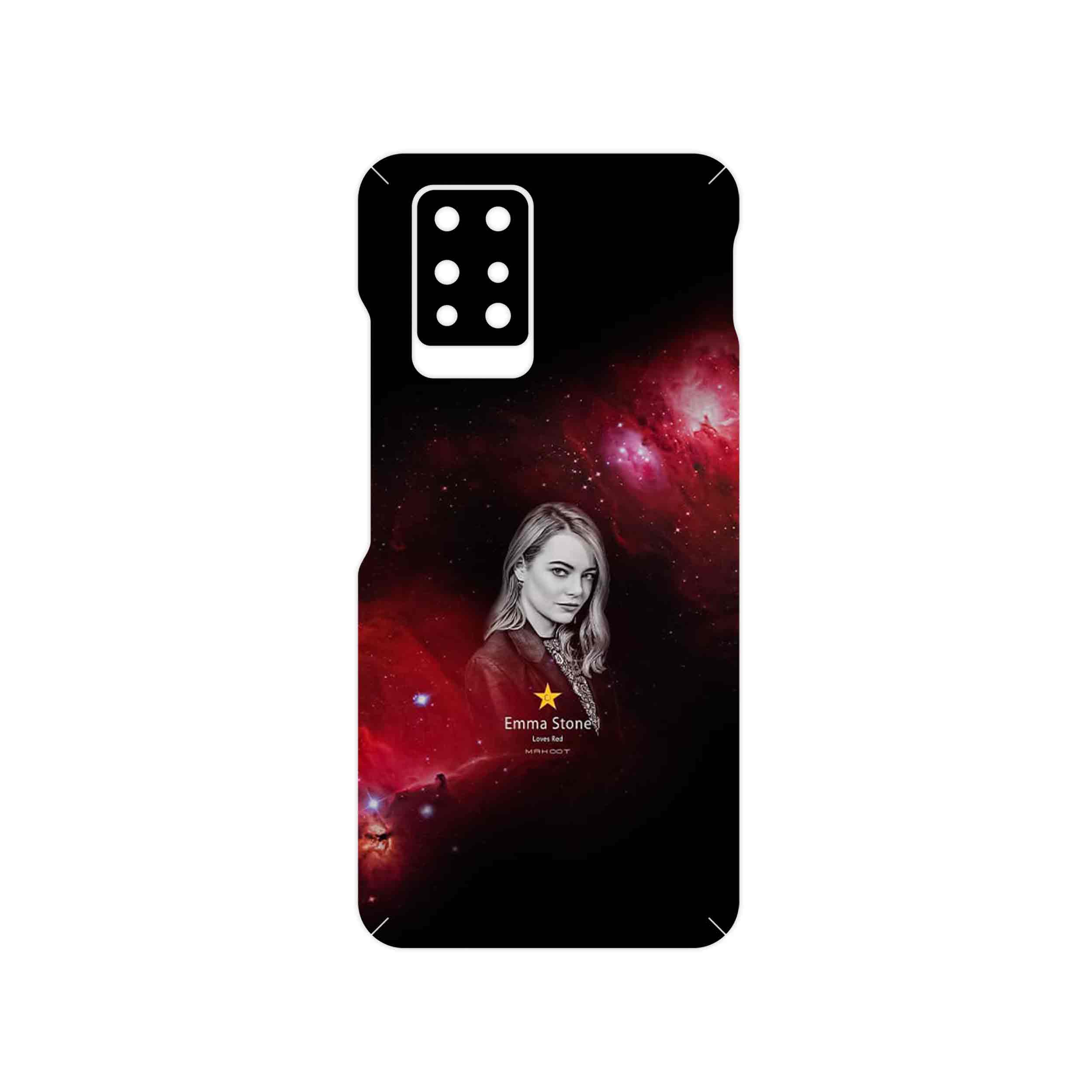 برچسب پوششی ماهوت مدل Emma Stone مناسب برای گوشی موبایل اینفینیکس Note 10 Pro