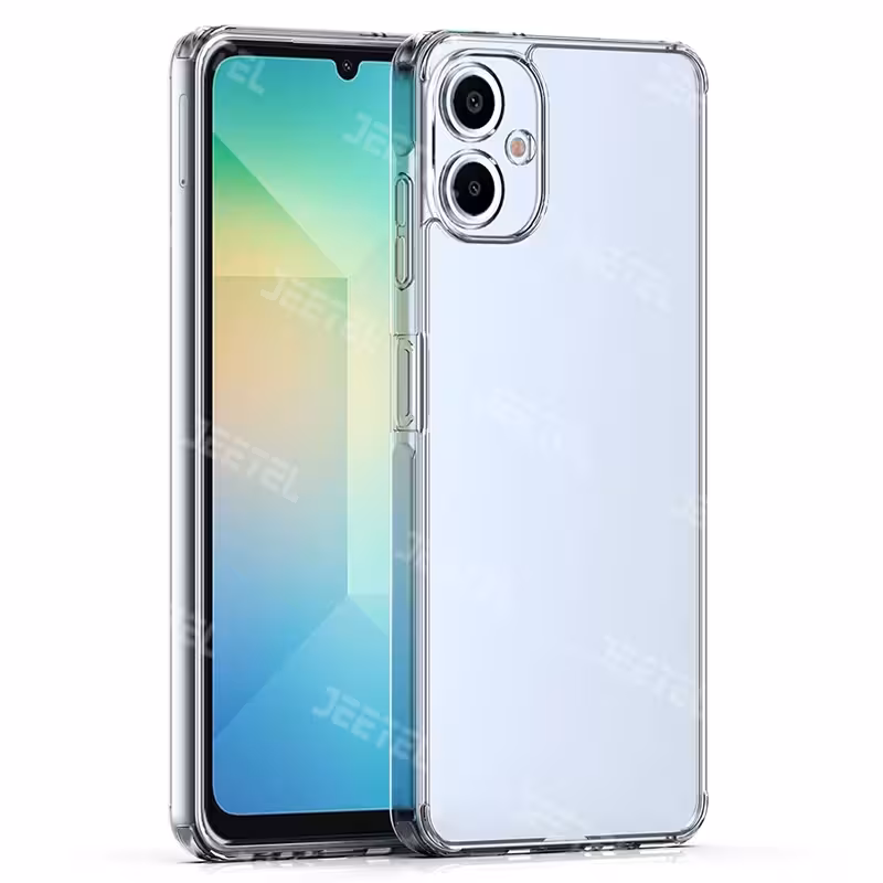 قاب گوشی Samsung Galaxy A06 مدل ژله ای محافظ لنزدار