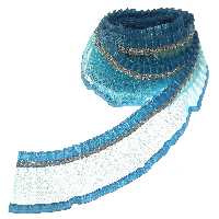 نوار یراق مدل پلیسه کد Y6511 طول 3 متر