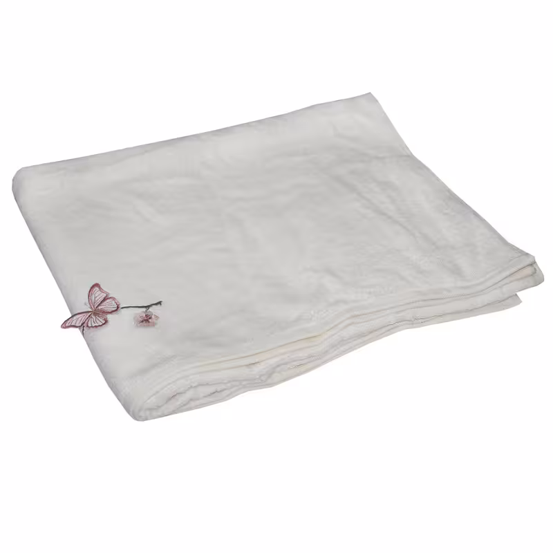 حوله حمام دانتلا ویتا طرح Butterfly سایز 85x150 سانتی متر | کالا مکس