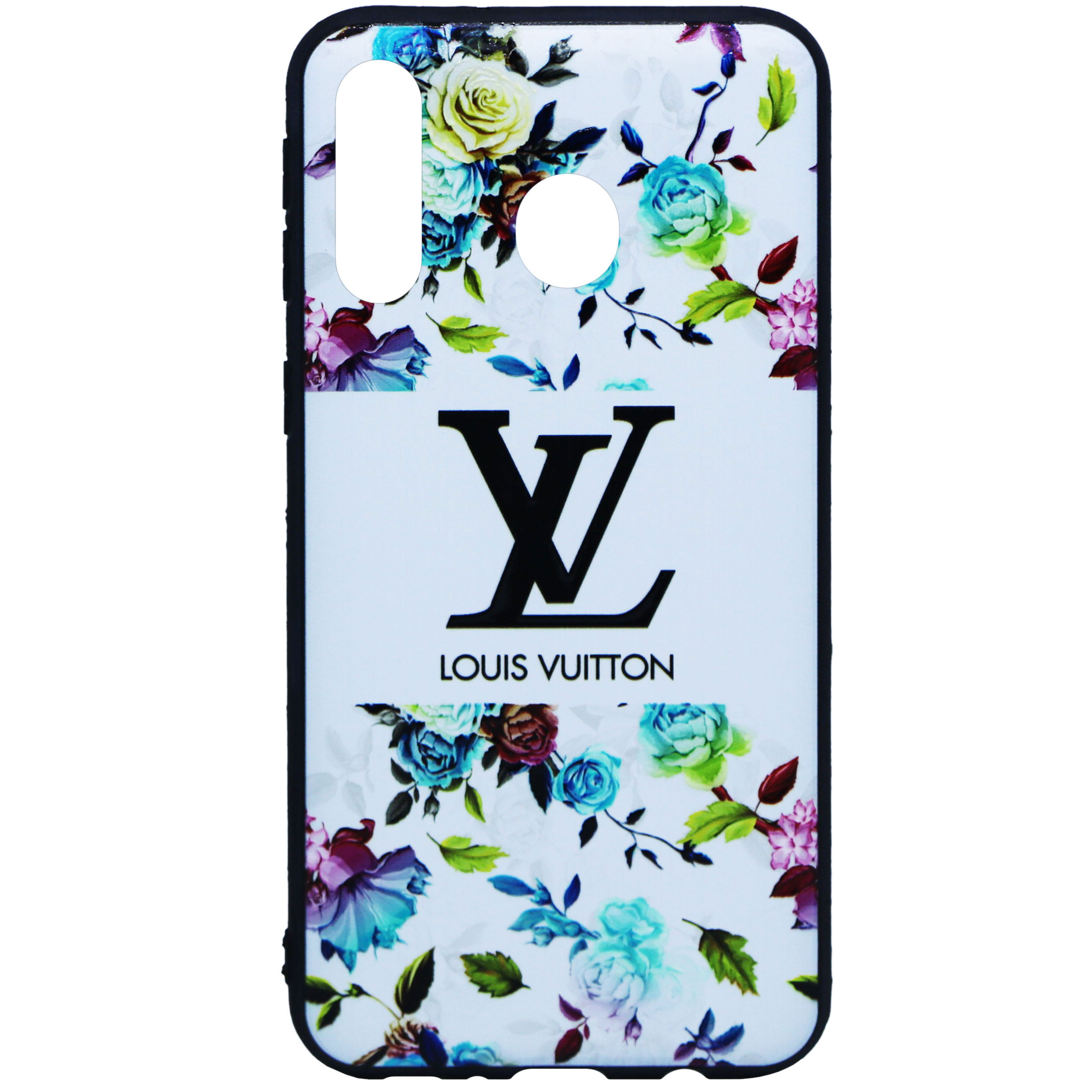 کاور طرح Blue Flowers مدل IJ-001 مناسب برای گوشی موبایل سامسونگ Galaxy M30