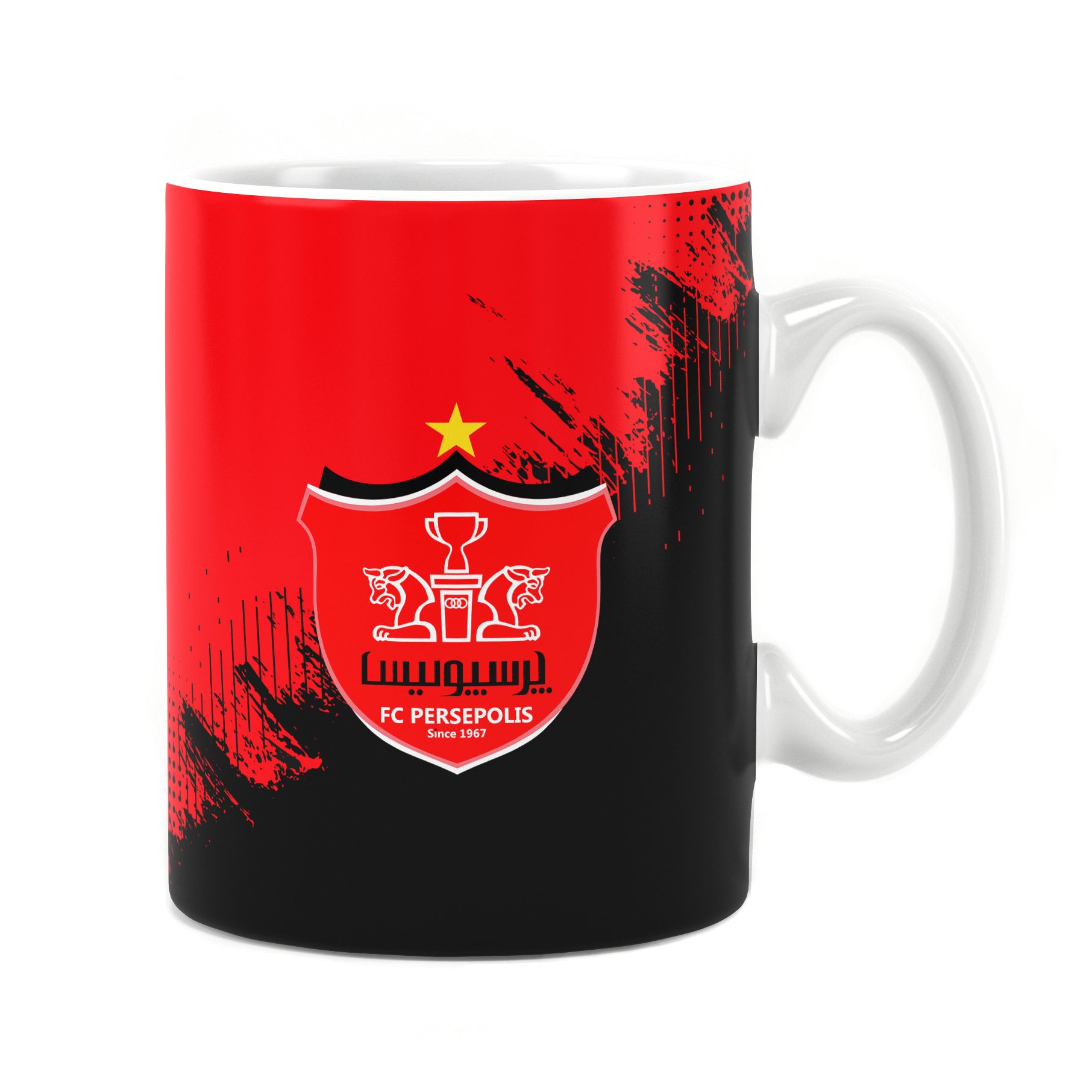 لیوان سرامیکی راویتا طرح پرسپولیس 2124
