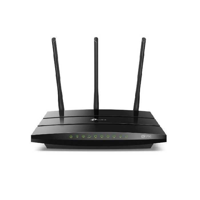 روتر بی سیم و دوباند AC1750 گیگابیتی تی پی لینک مدل Archer C7 - دوسو آی تی