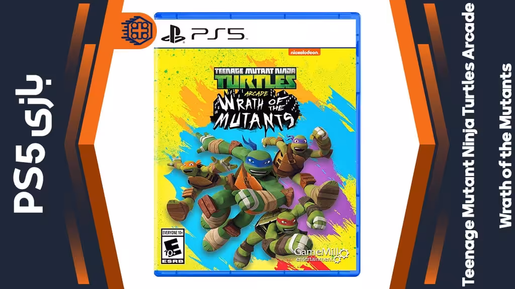 دیسک بازی Teenage Mutant Ninja Turtles Arcade: Wrath of the Mutants – مخصوص PS5
