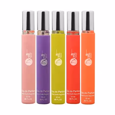 عطر جیبی زنانه دکلت مدل LOYAL حجم 20 میلی لیتر مجموعه 5 عددی