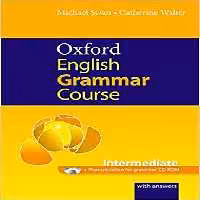 Oxford English Grammar Course Intermediate  CD کتاب