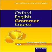 Oxford English Grammar Course Intermediate  CD کتاب