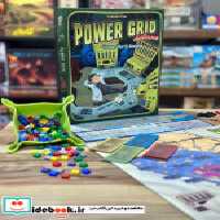 کتاب بسته بازی ایرانی استراتژیک شبکه نیرو لوکس POWER GRID DELUXE باجعبه | ایده بوک