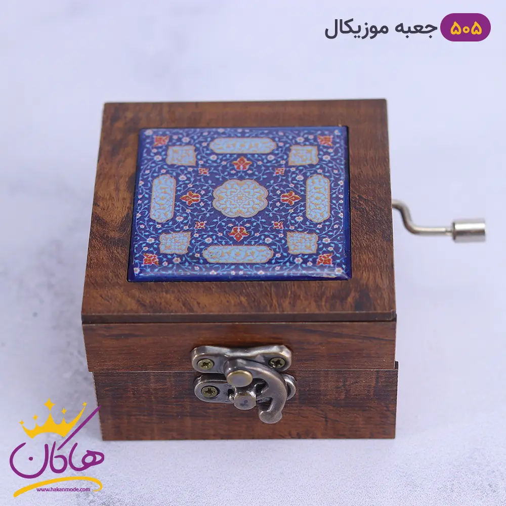 موزیک باکس طرح کاشی آبی | کد 505/19