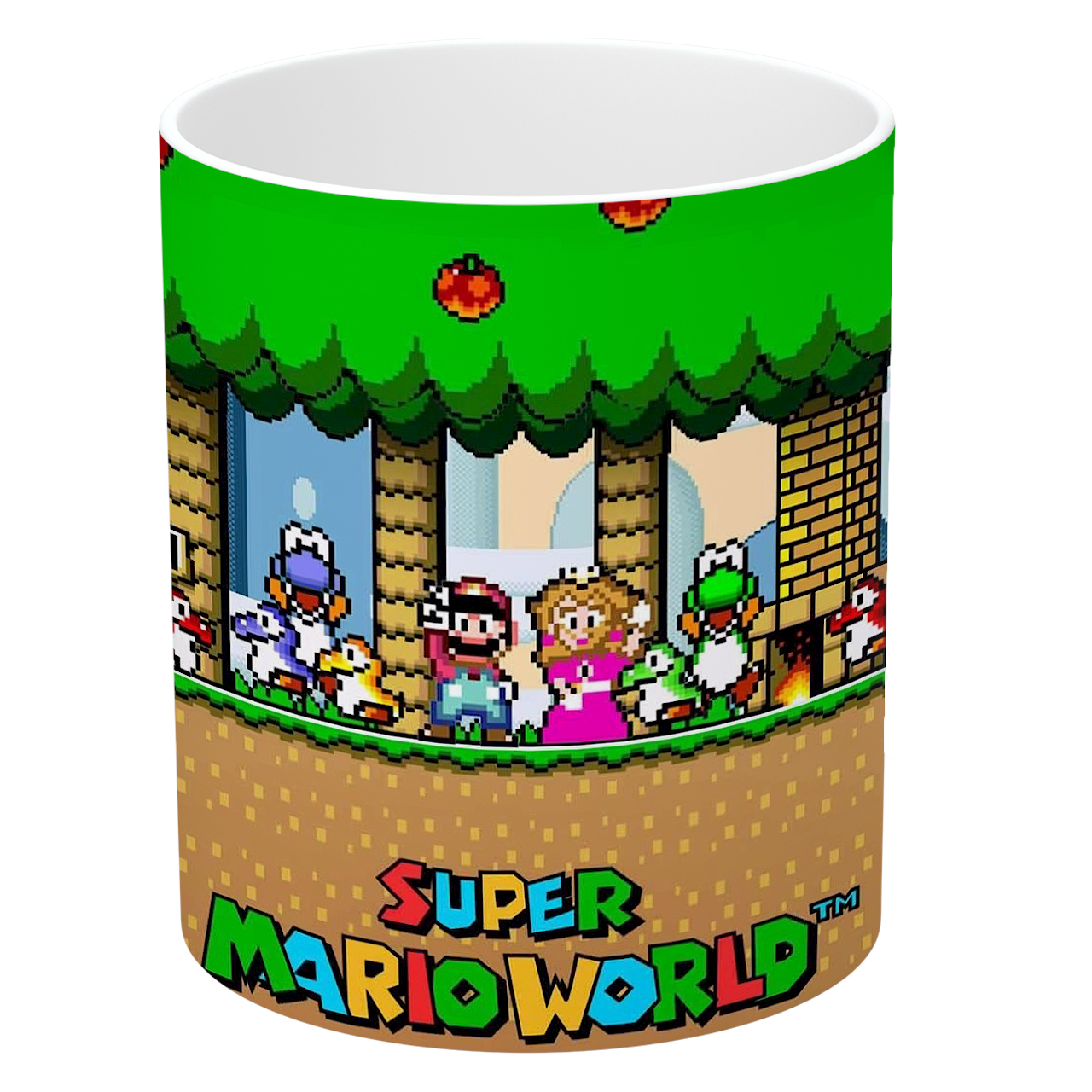 ماگ طرح super mario world مدل NI1174