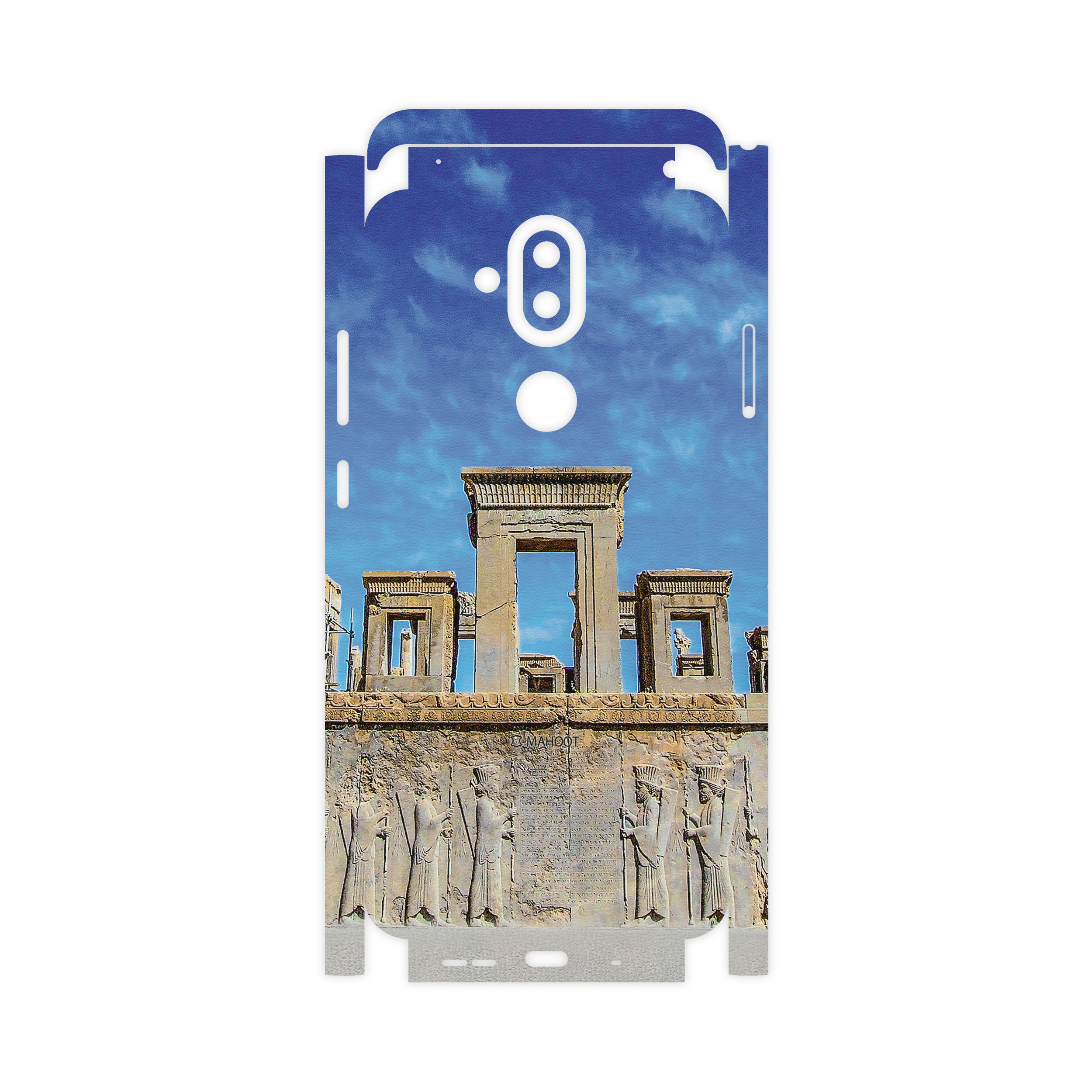 برچسب پوششی ماهوت مدل TAKHT-e-JAMSHID-FullSkin مناسب برای گوشی موبایل نوکیا 8.1