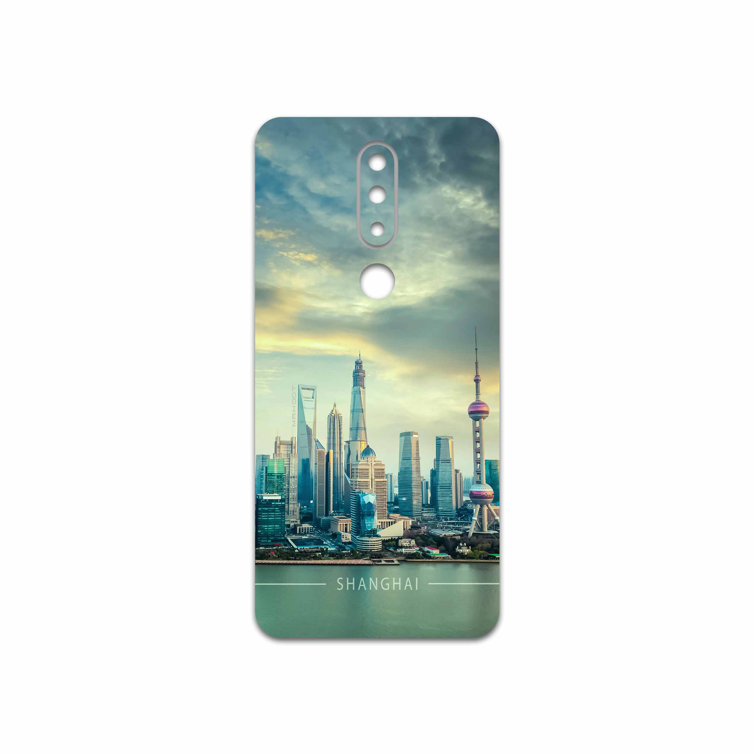 برچسب پوششی ماهوت مدل Shanghai City مناسب برای گوشی موبایل نوکیا 5.1 Plus