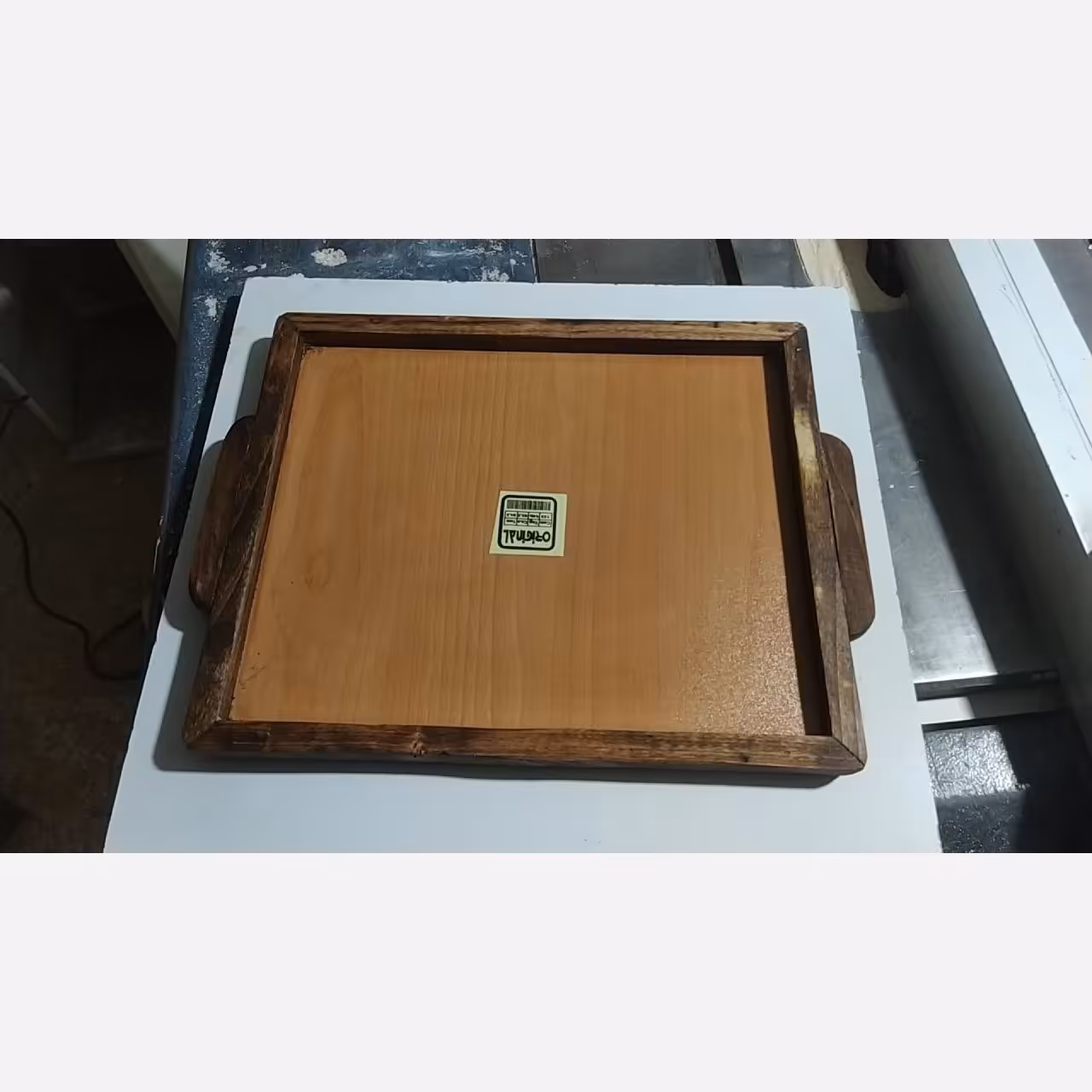 سینی چوبی ضد خش و اب سایز متوسط
