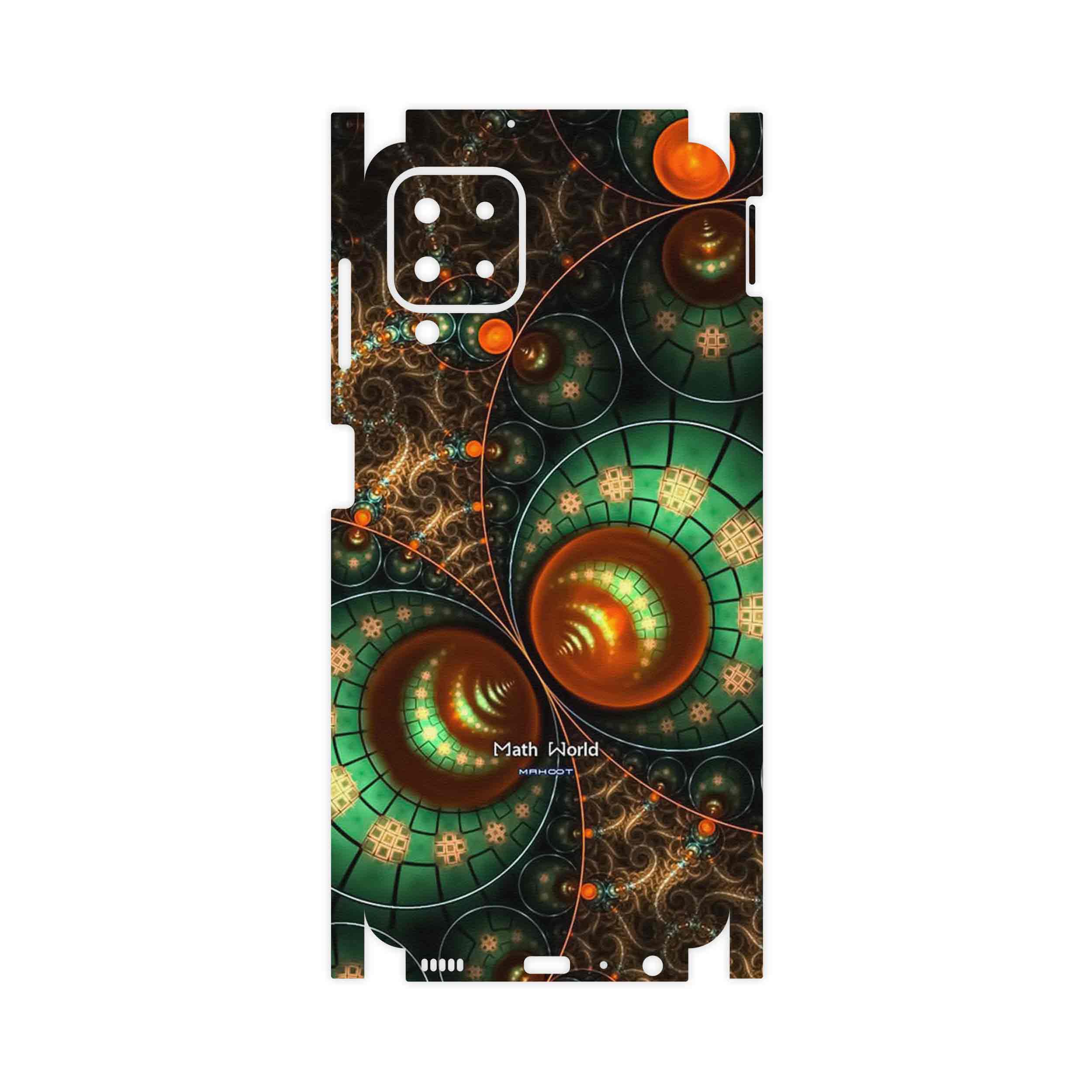 برچسب پوششی ماهوت مدل Mathematical Geometric Shape 3-FullSkin مناسب برای گوشی موبایل سامسونگ Galaxy A22 4G
