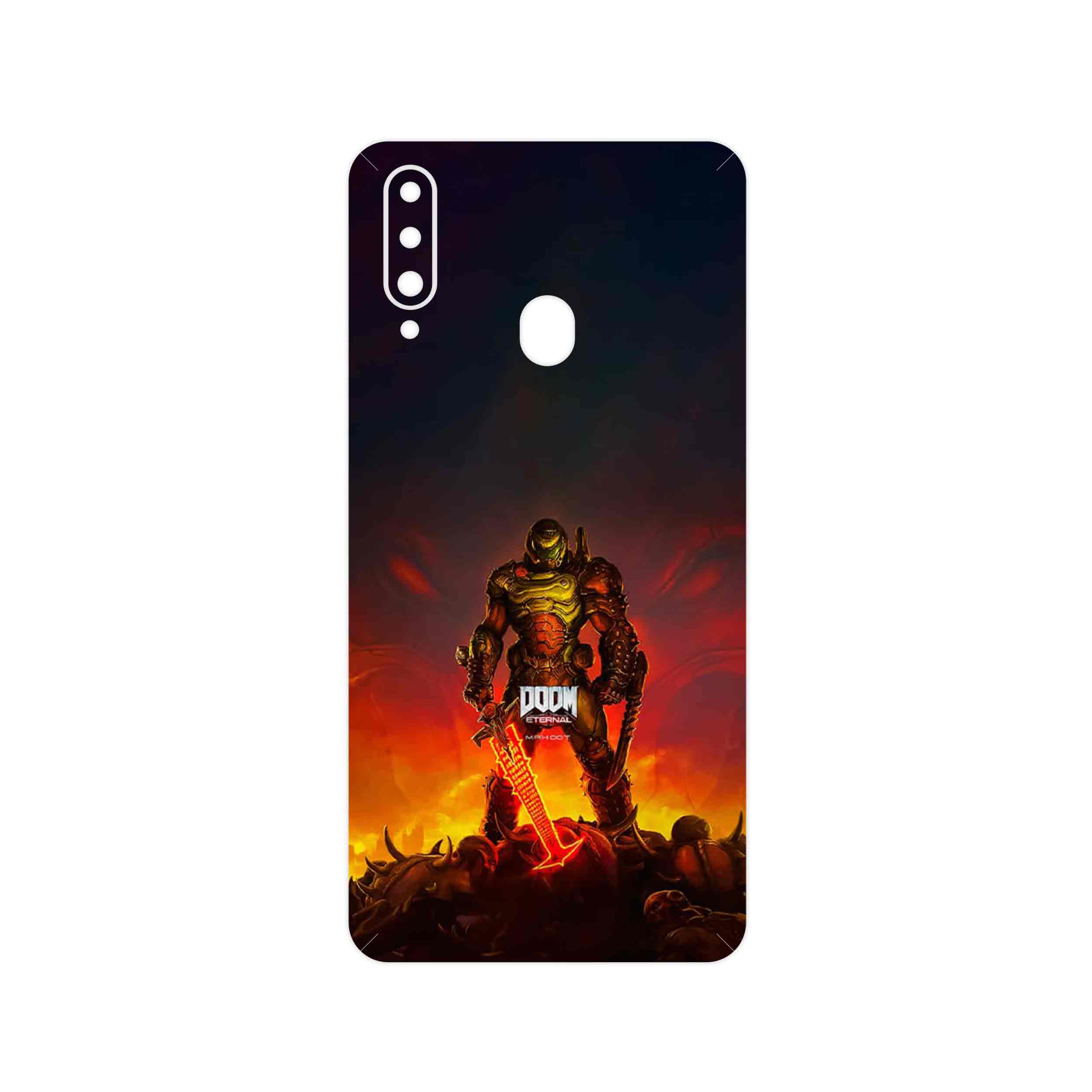 برچسب پوششی ماهوت مدل DOOM Game Series مناسب برای گوشی موبایل سامسونگ Galaxy A20s