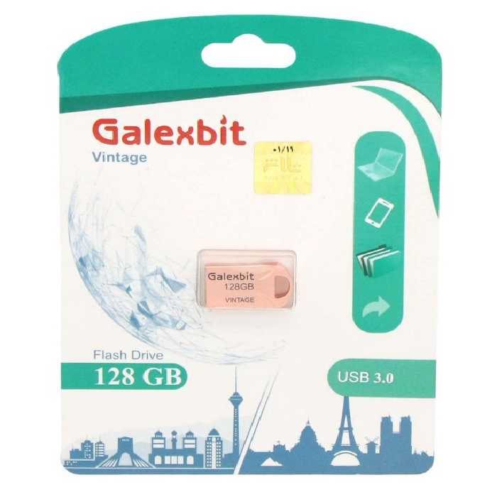 فلش مموری گلکس بیت مدل Vintage USB 3.0 ظرفیت 128 گیگابایت
