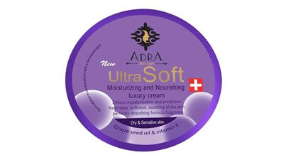 کرم مرطوب کننده آدرا حاوی روغن هسته انگور