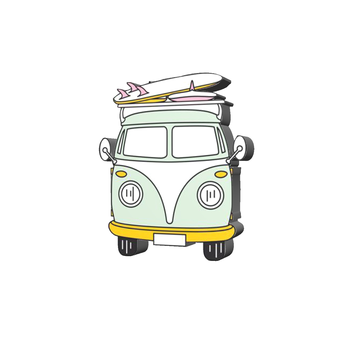 استیکر طرح فولکس کد 138