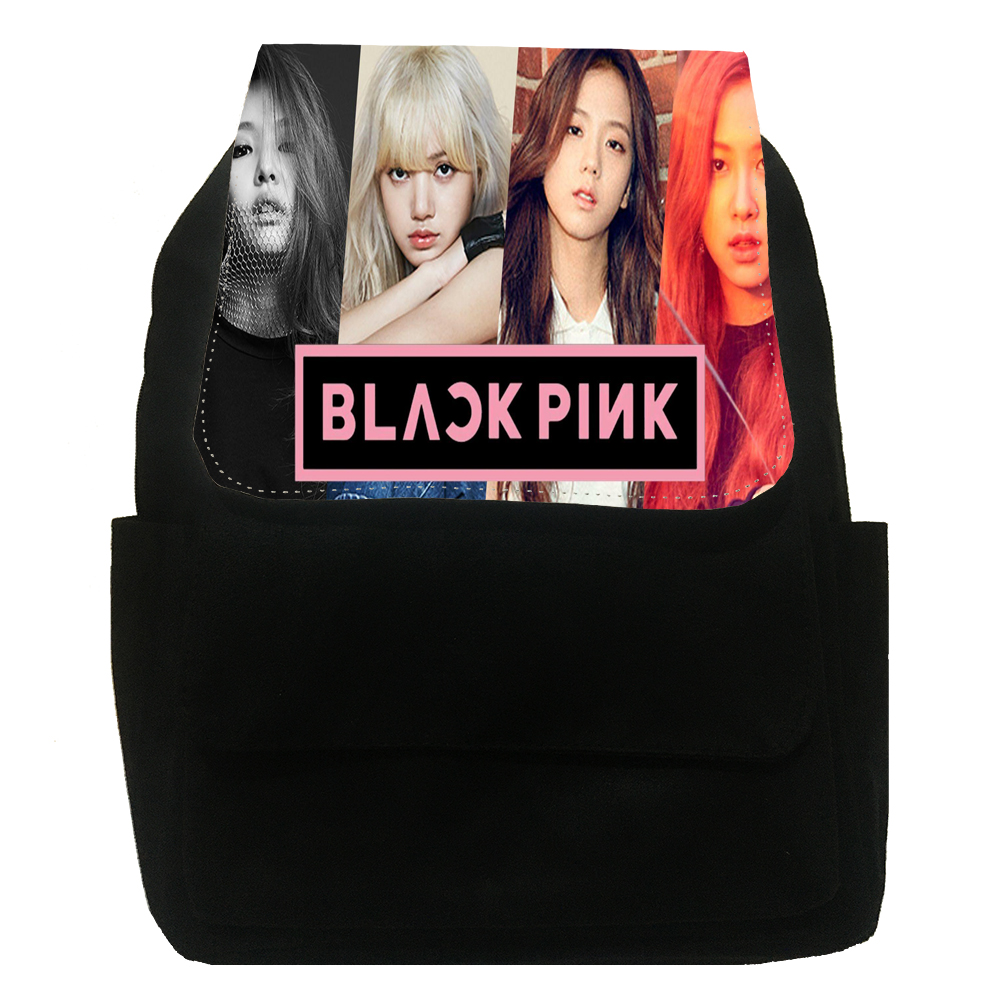 کوله پشتی طرح بلک پینک کد pb6