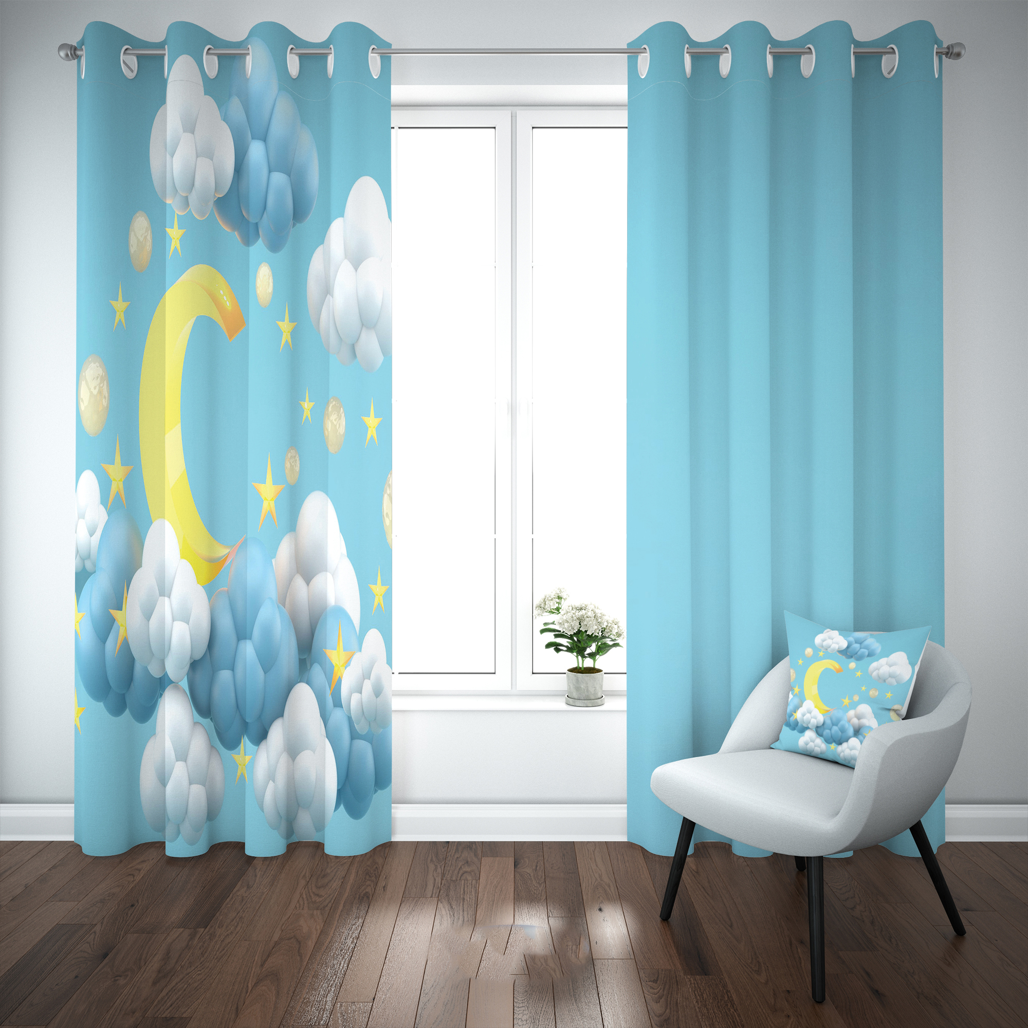 پرده مدل b2576 سایز 140×280 سانتی متر