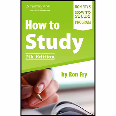 کتاب How to Study  اثر Ronald W. Fry and Ron Fry انتشارات Cengage Learning PTR