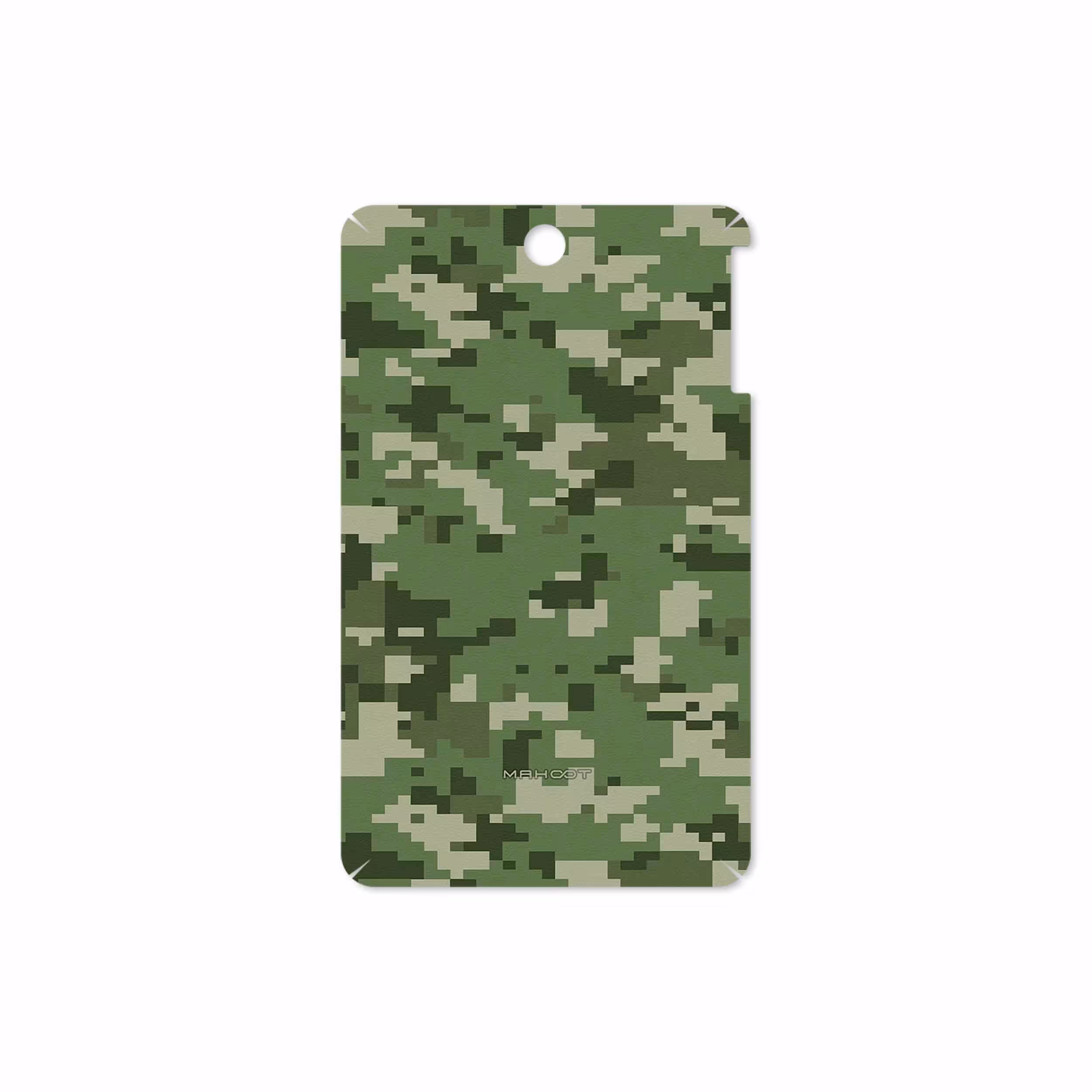برچسب پوششی ماهوت مدل Army-Green-Pixel مناسب برای تبلت لنوو A7-50 A3500 2014